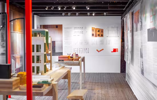 interiör från form design center utställning